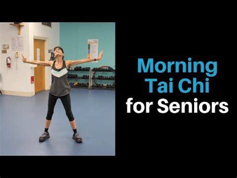 Morning Tai Chi For Seniors Fitness With Cindy Tai Chi Exercise