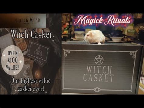 Witch Casket January Unboxing Theme Magick Rituals Magickal