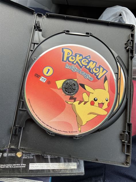 Pokemon Season 1 Indigo League Dvd 2013 3 Disc Set 782009243212