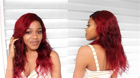 How To Dye Your Hair Burgundy Red From Black Without Bleach At Home