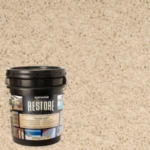 Rust Oleum Restore 4 Gal Beach Deck And Concrete 10X Resurfacer