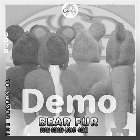 Second Life Marketplace The Cakery Bear Fur Demo Unpacker