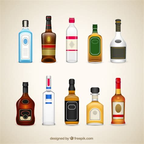 Gin Bottle Vector at Vectorified.com | Collection of Gin Bottle Vector ...