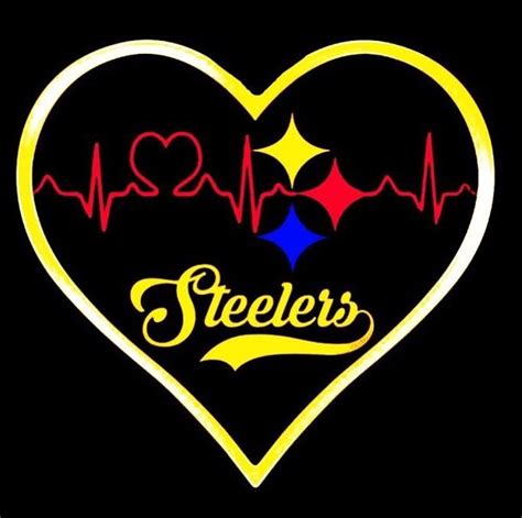 Steelers Heart Logo Svg