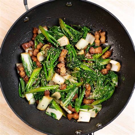 Healthy Pork Belly Stir Fry Recipe