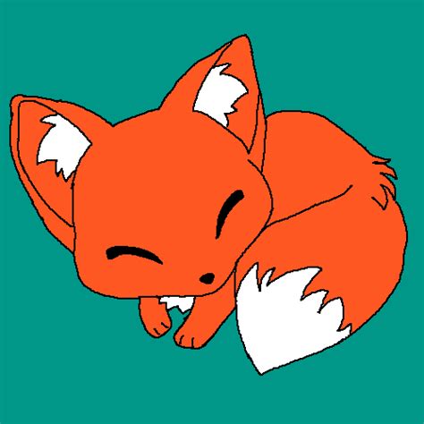 Pixilart Cute Fox By Diamondpearl