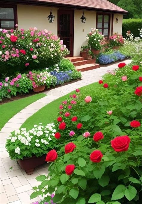 The Trending Front Yard & Back Yard Garden Decor Ideas | Beautiful gardens, Garden design ...