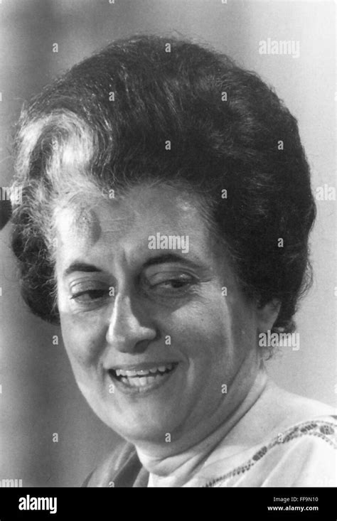 INDIRA NEHRU GANDHI /n(1917-1984). Indian political leader Stock Photo - Alamy