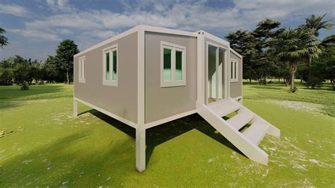 OEM Dormitories Villa Dxh 3 Bedroom Prefab Shipping Container Homes