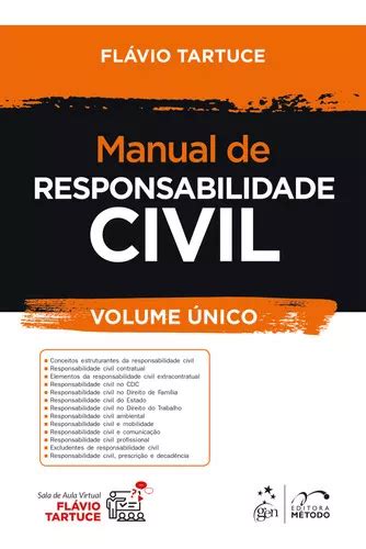 Manual De Responsabilidade Civil Volume Único De Flávio Tartuce