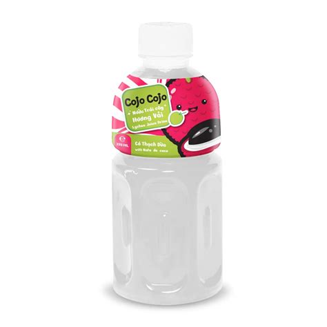 Ml Cojo Cojo Lychee Juice Drink With Nata De Coco From Natural