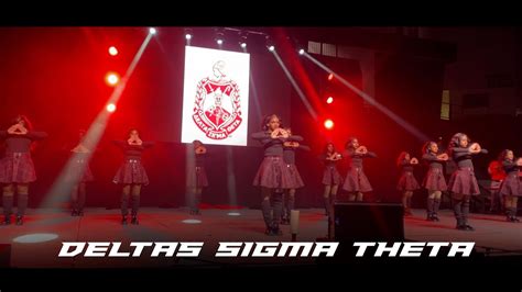 Delta Sigma Theta Homecoming Greek Step Show Performance 2022