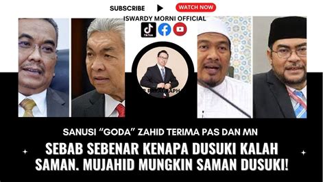 Live Sebab Sebenar Kenapa Dusuki Kalah Saman Mujahid Bakal