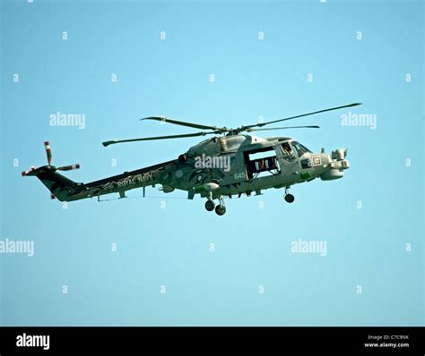 Westland Lynx helicopter Stock Photo - Alamy