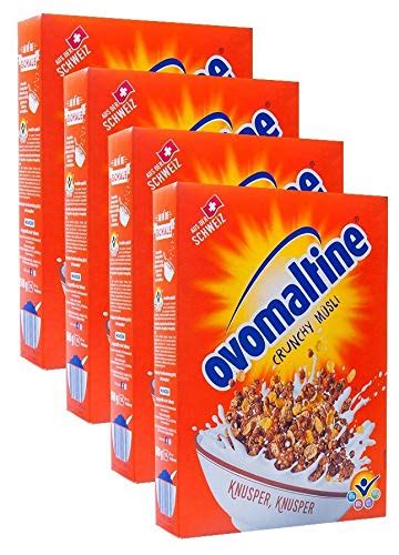 Ovomaltine Crunchy M Sli X G Amazon De Lebensmittel Getr Nke