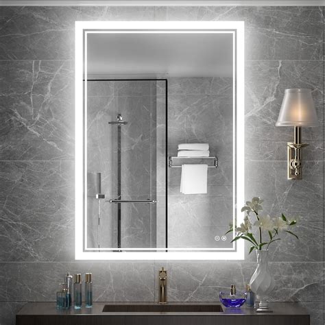 Tokeshimi X Inch Led Lighted Bathroom Mirror India Ubuy