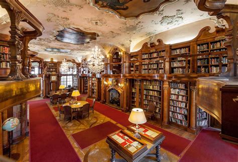 Max Reinhardt Library In Schloss Leopoldskron Salzburg