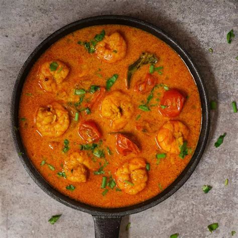 How To Make Kerala Style Prawn Curry Recipe