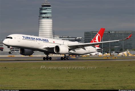 TC LGE Turkish Airlines Airbus A350 941 Photo By Gerhard Walla ID