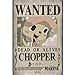 Abystyle One Piece Poster Wanted Chopper Amazon Fr Cuisine Et