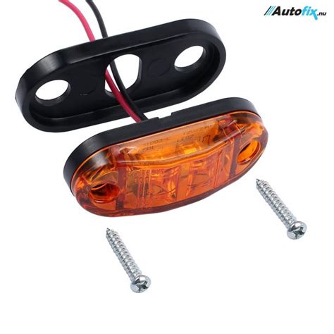 Sidemarkeringslygte Led Orange Universal Stk E V V