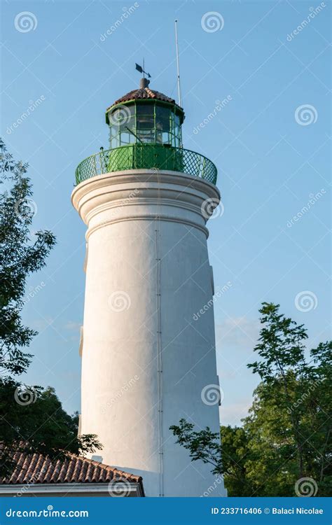 Museum Lighthouse Old Lighthouse in Sulina, Danube Delta, Romania ...