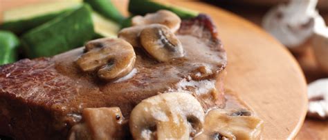 Pan Seared Steaks With Mushroom Gravy Hot Sex Picture