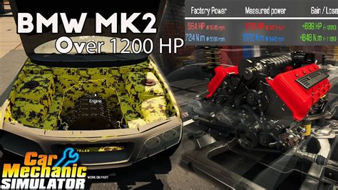 Car Mechanic Simulator 2021 BMW Restoration With V8 DOHC