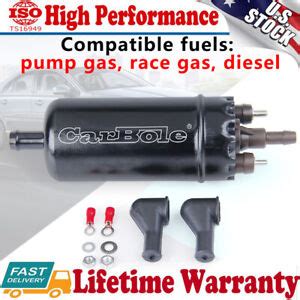 0580464070 High Pressure Inline EFI Electric Fuel Pump Universal Kit