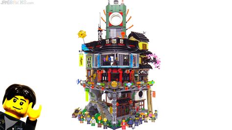 LEGO Ninjago City build & review videos 70620