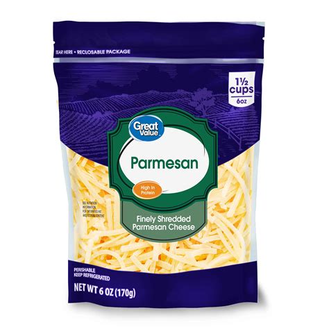 Great Value Finely Shredded Parmesan Cheese 6 Oz Is Not Halal Halal