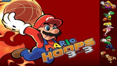 Mario Hoops 3 On 3 Ds Flower Tourney Youtube