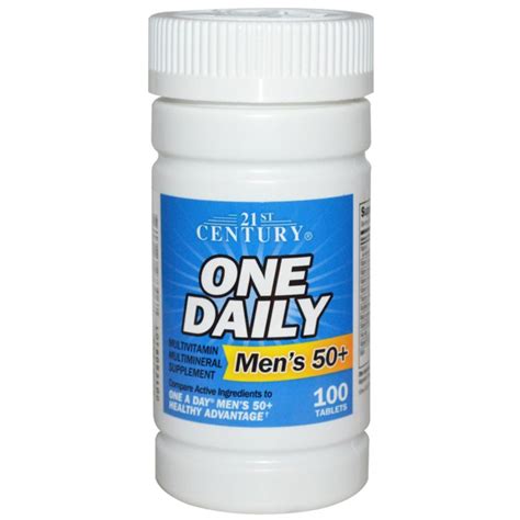 21St Century One Daily Men S 50 Multivitamin Multimineral 1Source