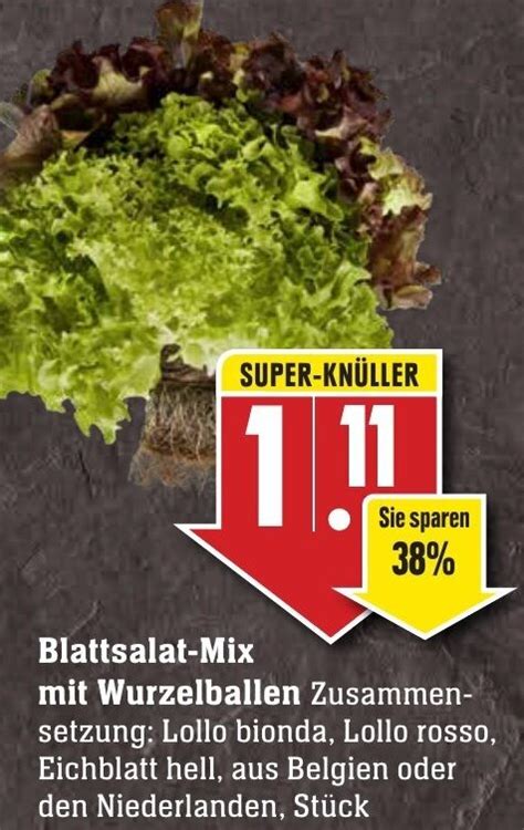 Blattsalat Mix Mit Wurzelballen Angebot Bei Edeka Neukauf