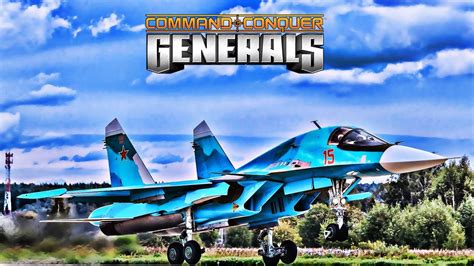 RUS Air Force Vs USA Air Force MOD PROJECT X C C Generals Zero Hour