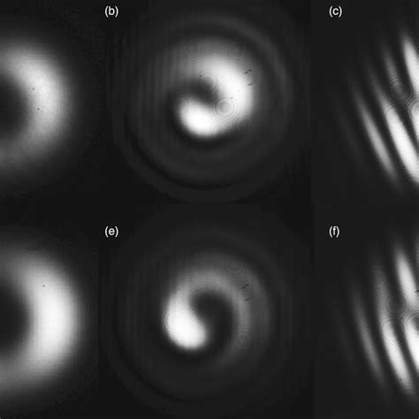 Color Online A C Intensity Distribution Of OAM Mode With