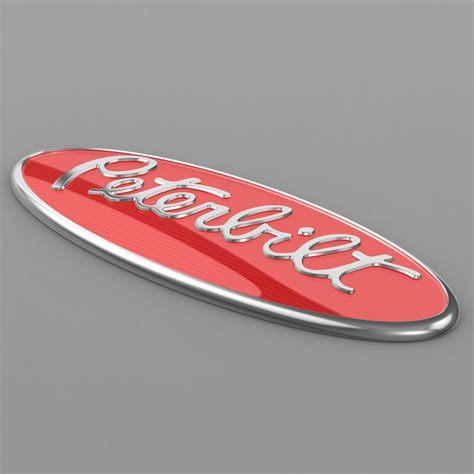 Peterbilt Logo 3d Model Cgtrader