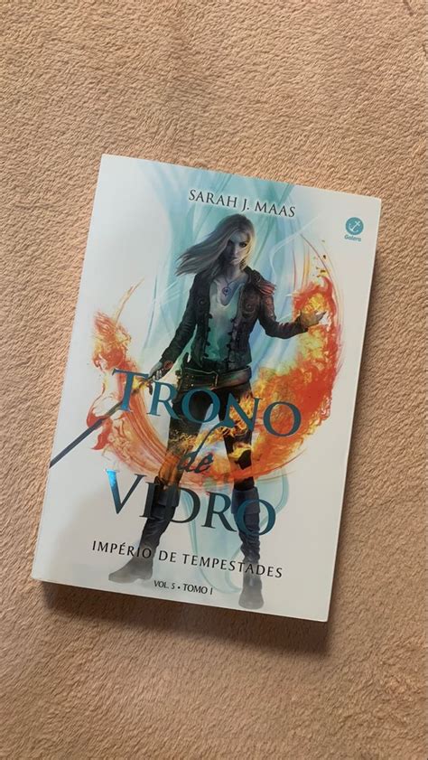 Livro Trono De Vidro Imp Rio De Tempestades Tomo Sarah J Maas