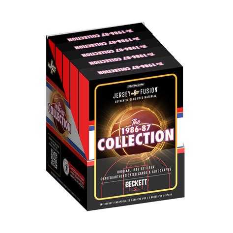 Jersey Fusion Fleer Nba Collection Display En