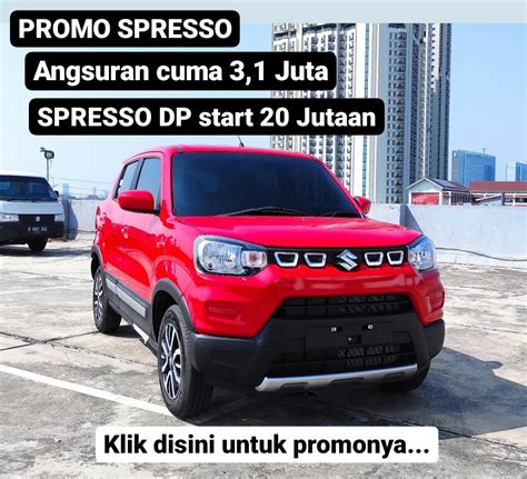 Promo Spresso Angsuran Cuma 3 1 Juta Spresso DP Start 20 Juta Cuci