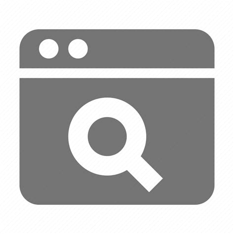 Search, window, application, magniify, view icon - Download on Iconfinder