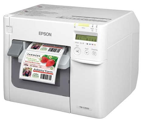 Epson launches new TM-C3500 colour label printer | Grocery Trader