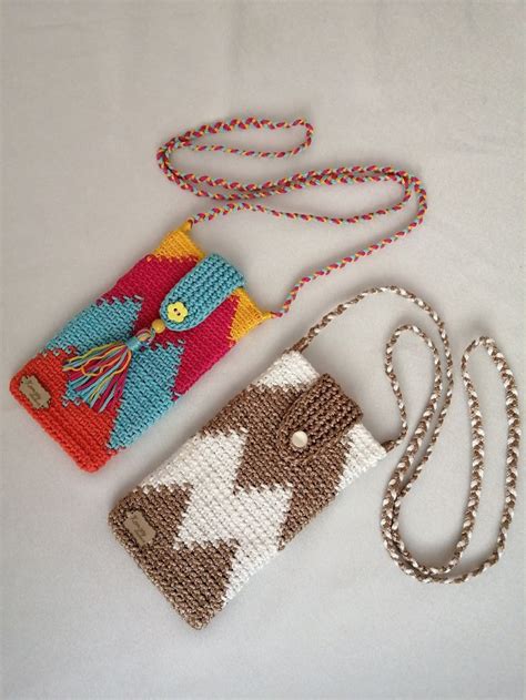 Phone Bag Crochet Handmade Phone Accessories Phone Case Phone