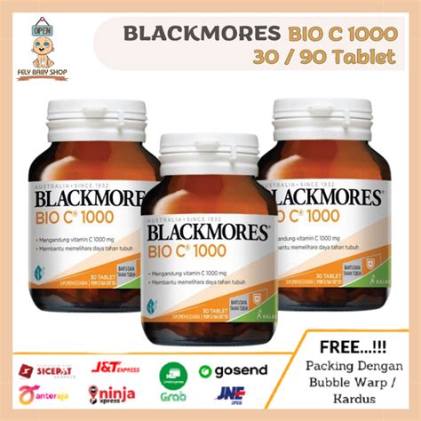 Jual Blackmores Bio C Mg Suplement Daya Tahan Tubuh Isi Tablet