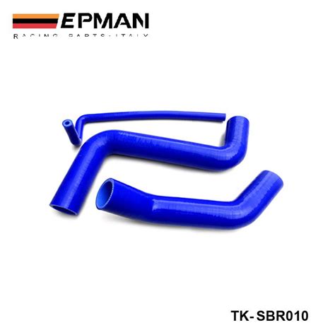 Epman Silicone Intercooler Turbo Radiator Hose Kit Pcs For Subaru