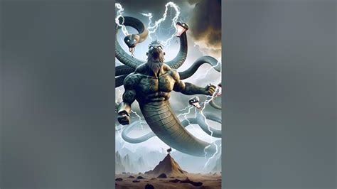 The Epic Battle Zeus Vs Typhon Unleashing The Power Of The Gods