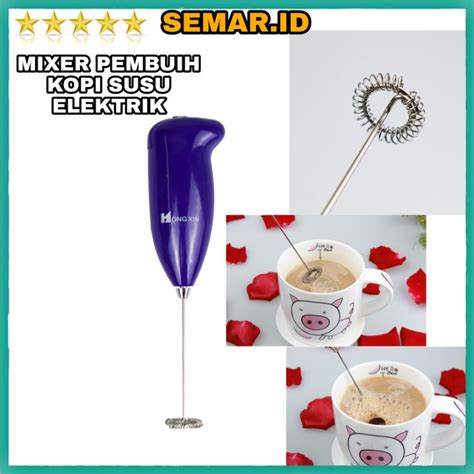 Jual Mixer Pengaduk Kopi Susu Elektrik Handle Stirrer Milk Frother