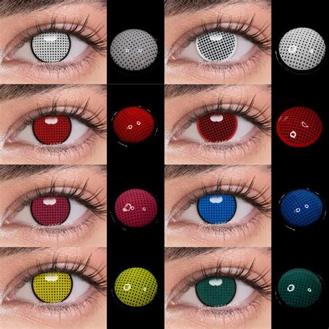 Bio Essence 1 Pair Cosplay Color Contact Lenses For Eyes Anime