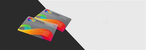 Plastic Business Cards Printing - Custom Design