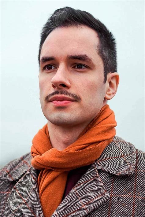 10 Pencil Mustache Ideas For Stylish Guys